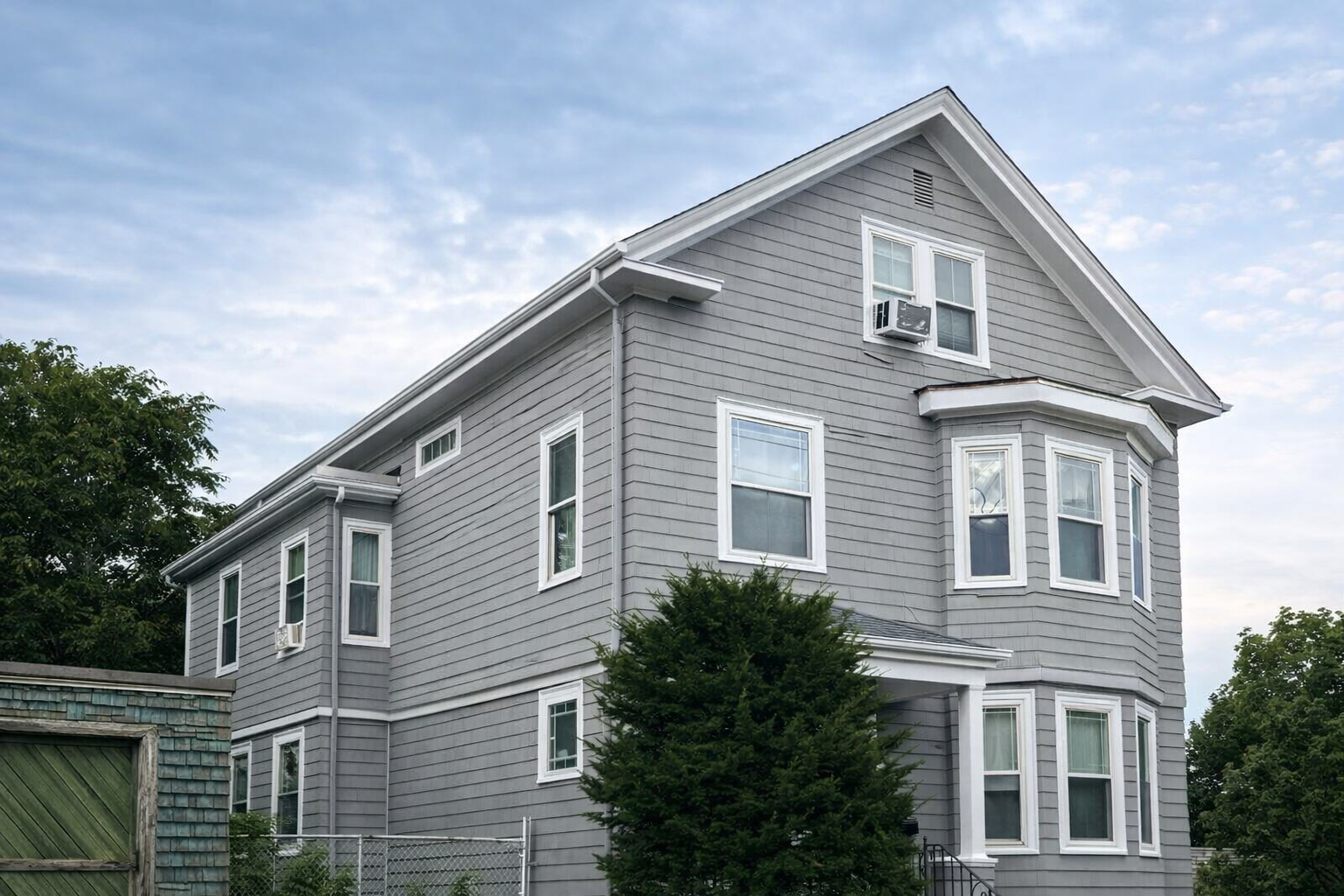 Exterior painting · A refreshed facade